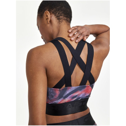 CRAFT Core Charge Sport-Top Damen 999723 - black/lavender XS