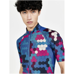 CRAFT ADV Endur Graphic Fahrradtrikot Herren 007371 - multi/plava M