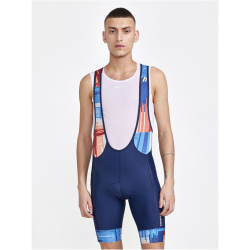 CRAFT ADV Endur Bib kurze Fahrrad-Trägerhose Herren 396007 - blaze/multi S