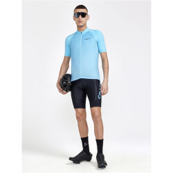 CRAFT ADV Endur Bib kurze Fahrrad-Trägerhose Herren 999327 - black/aquamarine S
