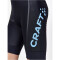 CRAFT ADV Endur Bib kurze Fahrrad-Trägerhose Herren 999327 - black/aquamarine S