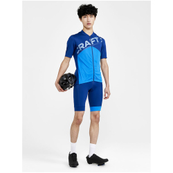 CRAFT Core Endur Logo Fahrradtrikot Herren 371340 - plava/sarek S