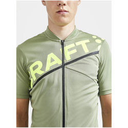 CRAFT Core Endur Logo Fahrradtrikot Herren 635851 - forest/flumino S