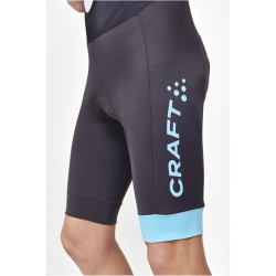 CRAFT Core Endur Bib kurze Fahrrad-Tr&auml;gerhose Herren 992327 - slate/aquamarine M