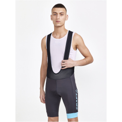 CRAFT Core Endur Bib kurze Fahrrad-Tr&auml;gerhose Herren 992327 - slate/aquamarine M
