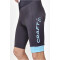 CRAFT Core Endur Bib kurze Fahrrad-Trägerhose Herren 992327 - slate/aquamarine L