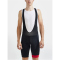 CRAFT Core Endur Bib kurze Fahrrad-Trägerhose Herren 999430 - black/bright red L