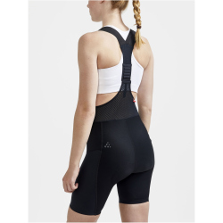 CRAFT ADV Aero Bib kurze Fahrrad-Trägerhose Damen 999000 - black XS