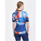 CRAFT ADV Endur Graphic Fahrradtrikot Damen 396007 - blaze/multi XS