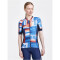 CRAFT ADV Endur Graphic Fahrradtrikot Damen 396007 - blaze/multi XS