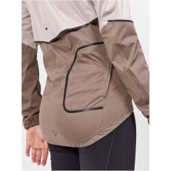 CRAFT ADV Endur Hydro Regenjacke Damen 230244 - clay/dk. clay XS