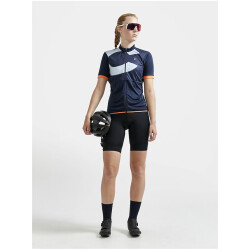 CRAFT Core Endur Logo Fahrradtrikot Damen 396909 - blaze/sulfur M