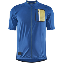 CRAFT ADV Gravel Fahrradtrikot Herren 372542 - zils/cress M