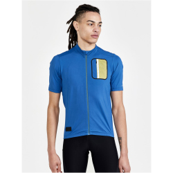 CRAFT ADV Gravel Fahrradtrikot Herren 372542 - zils/cress XL