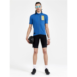 CRAFT ADV Gravel Fahrradtrikot Herren 372542 - zils/cress XL