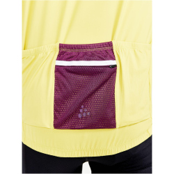 CRAFT ADV Gravel Fahrradtrikot Herren 542435 - cress/burgundy XL