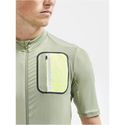 CRAFT ADV Gravel Fahrradtrikot Herren 635851 - forest/flumino L