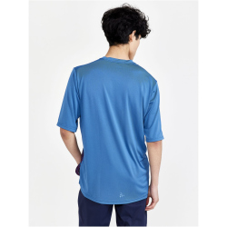 CRAFT Core Offroad XT kurzarm Fahrradshirt Herren 372435 - zils/burgundy S