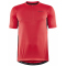 CRAFT Core Offroad 1/2-Zip Fahrradtrikot Herren 419000 - reddish S