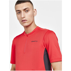 CRAFT Core Offroad 1/2-Zip Fahrradtrikot Herren 419000 - reddish XL