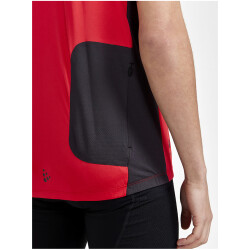 CRAFT Core Offroad 1/2-Zip Fahrradtrikot Herren 419000 - reddish XL