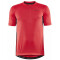 CRAFT Core Offroad 1/2-Zip Fahrradtrikot Herren 419000 - reddish XXL
