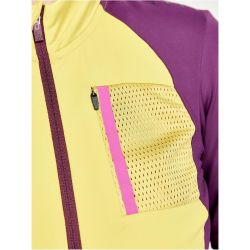 CRAFT ADV Gravel Fahrradtrikot Damen 542435 - cress/burgundy S