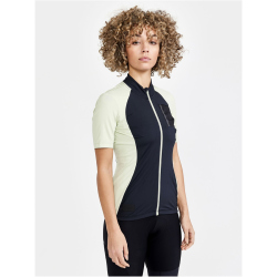 CRAFT ADV Gravel Fahrradtrikot Damen 999811 - black/celadon S