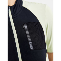 CRAFT ADV Gravel Fahrradtrikot Damen 999811 - black/celadon S