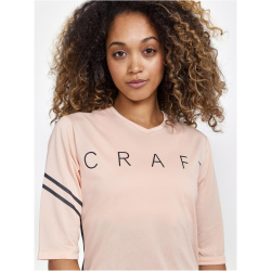 CRAFT Core Offroad XT kurzarm Fahrradshirt Damen 758992 - swirl/slate XS