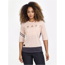 CRAFT Core Offroad XT kurzarm Fahrradshirt Damen 758992 - swirl/slate XS