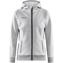 CRAFT Core Soul Kapuzenjacke Damen 950000 - grey melange XS