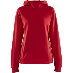 CRAFT Core Soul Hoodie Damen 430000 - bright red XS