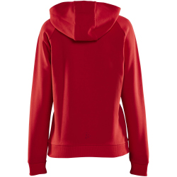 CRAFT Core Soul Hoodie Damen 430000 - bright red XS