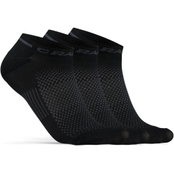 3er Pack CRAFT Core Dry Shaftless Socken 999000 - black...