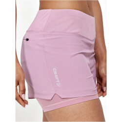 CRAFT ADV Essence 2in1 Trainingsshorts Damen 743000 - dawn M