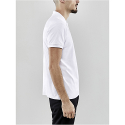 CRAFT Core Blend Poloshirt Herren 900000 - white 3XL