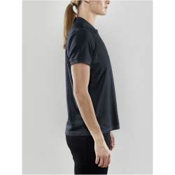 CRAFT Core Blend Poloshirt Damen 995000 - asphalt XS