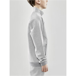 CRAFT Core Soul Sweatjacke Kinder 950000 - grey melange...