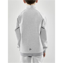 CRAFT Core Soul Sweatjacke Kinder 950000 - grey melange 134/140