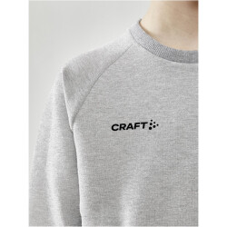 CRAFT Core Soul Crew Sweatshirt Kinder 950000 - grey melange 134/140