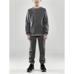 CRAFT Core Soul Crew Sweatshirt Kinder 975000 - dk grey melange 146/152