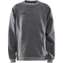 CRAFT Core Soul Crew Sweatshirt Kinder 975000 - dk grey melange 146/152