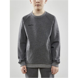 CRAFT Core Soul Crew Sweatshirt Kinder 975000 - dk grey melange 146/152