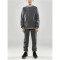 CRAFT Core Soul Crew Sweatshirt Kinder 975000 - dk grey melange 146/152