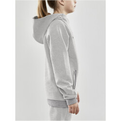 CRAFT Core Soul Hoodie Kinder 950000 - grey melange 158/164
