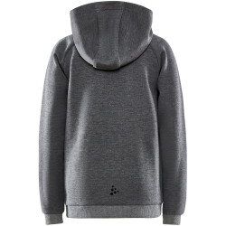 CRAFT Core Soul Hoodie Kinder 975000 - dk grey melange 122/128