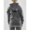 CRAFT Core Soul Hoodie Kinder 975000 - dk grey melange 122/128