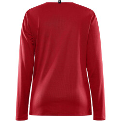 CRAFT Progress langarm Basketballtrikot Damen 430000 - bright red XS