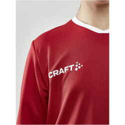 CRAFT Progress langarm Basketballtrikot Kinder 430000 - bright red 134/140